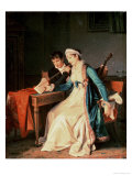 Buy The Music Lesson, 1790 at AllPosters.com
