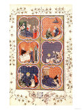 Six Scenes from the Life of Saint Louis (1215-70), circa 1375-79
