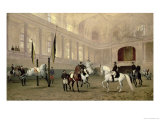 Buy Morning Exercise in the Hofreitschule, Josephsplatz, 1890 at AllPosters.com