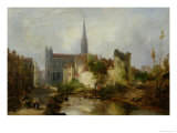Buy View of the Church of St. Peter, Caen, 1841 at AllPosters.com