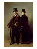 Buy Heinrich Schliemann (1822-90) and His Wife at AllPosters.com