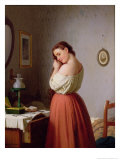 Buy Young Woman Plaiting Her Hair at AllPosters.com