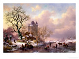 Winter Landscape with a Castle