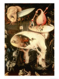 The Garden of Earthly Delights: Hell, Right Wing of Triptych, circa 1500