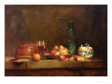 Buy Still Life with a Bottle of Olives, 1760 at AllPosters.com
