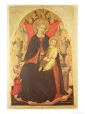 Madonna and Child Enthroned with the Donor Vulciano Belgarzone Di Zara, circa 1394