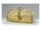 Siculo Arabic Casket with Animals and Arabesques Painted onto Ivory, Sicily (Ivory)