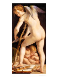 Buy Cupid Carving a Bow, 1533/34 at AllPosters.com