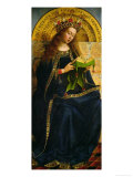 The Ghent Altarpiece, the Virgin Mary, 1432