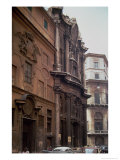 Facades of the Church and Monastery of San Carlo Alle Quattro Fontane, Rome, 1637-41