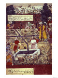 Emperor Babur and His Architect Plan the Bagh-I-Wafa Near Jalalabad, from the 