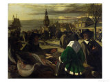 Buy Market in the Hague, circa 1660 at AllPosters.com