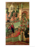 Maesta: Entry into Jerusalem, 1308-11