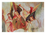 Four Angels Playing Instruments