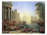 Seaport with the Embarkation of St. Ursula