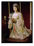 Buy Isabella of Castile (1451-1504) in Prayer, 1520-22 (Polychromed Wood) at AllPosters.com