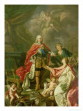 Buy Ferdinand VI (1713-59) as Patron of Arts and Sciences, 1754 at AllPosters.com