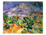 Buy Mont Saint Victoire, 1900 at AllPosters.com