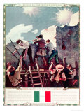 The Last Stand at the Alamo, 6th March 1836 (Illustration)