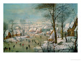 Winter Landscape Giclee Print