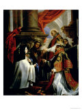 Buy Communion of St. Teresa of Avila (1515-82) circa 1670 at AllPosters.com