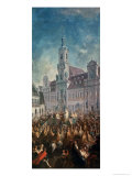 Buy The Coronation of Empress Maria Theresa of Austria (1717-80) in Pressburg, 1768 at AllPosters.com