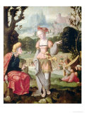 Buy Ruth and Naomi in the Field of Boaz, circa 1530-40 at AllPosters.com