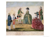 Buy Joseph II of Germany (1741-90) and Empress Catherine the Great (1729-96) at Koidak, 18th May, 1787 at AllPosters.com