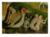 Buy The Garden of Earthly Delights: Allegory of Luxury, Central Panel of Triptych at AllPosters.com