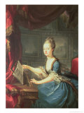 Archduchess Marie Antoinette Habsburg-Lothringen (1755-93) at the Spinnet