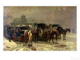 Buy London Cab Stand, 1888 at AllPosters.com
