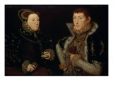 Buy Lady Mary Neville and Her Son Gregory Fiennes, 10th Baron Dacre, 1559 at AllPosters.com