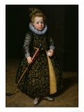 Portrait of a Four-Year Old Boy with Club and Ball, 1611