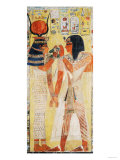 The Goddess Hathor Placing the Magic Collar on Seti I (circa 1394-1279 BC)