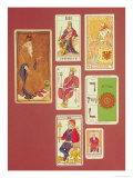 Buy The Emperor, Seven Tarot Cards from Different Packs at AllPosters.com