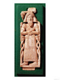 Ivory Plaquette of a God, from the State Bed of Hazael, King of Damascus, Syrian, from Arslan Tasch