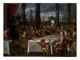Buy Wedding Banquet of Grand Duke Ferdinand I of Tuscany (1549-1600), 1590 at AllPosters.com