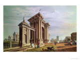 Court House Street, Calcutta, Engraved by Robert Havell, Pub. 1824