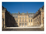 The Louis XIII Courtyard, or the Marble Courtyard, Remodelled by Louis Le Vau (1612-70), circa 1630