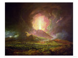 Buy An Eruption of Vesuvius, Seen from Portici, circa 1774-6 at AllPosters.com