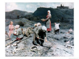 Buy Poor People Gathering Coal at an Exhausted Mine, 1894 at AllPosters.com