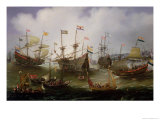 The Return to Amsterdam of the Fleet of the Dutch East India Company in 1599