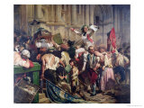 Buy The Conquerors of the Bastille Before the Hotel De Ville in 1789, 1839 at AllPosters.com