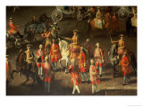 Buy A Cavalcade in the Vienna Hof to Celebrate the Defeat of the French Army at Prague, 1743 at AllPosters.com