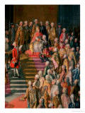 Buy The Investiture of Joseph II (1741-90) Emperor of Germany in Frankfurt Cathedral at AllPosters.com