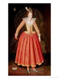 Lucy Harrington, Countess of Bedford, in a Masque Costume Designed by Inigo Jones, 1606