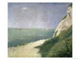 Beach at Bas Butin, Honfleur, 1886 Giclee Print