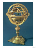 Armillary Sphere Made on the Ptolemaic System by Adam Heroldt, Rome, 1648