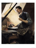 Buy Felicien Rops (1833-98) in His Studio at AllPosters.com