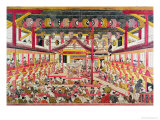 Interior of a Kabuki Theatre, circa 1745